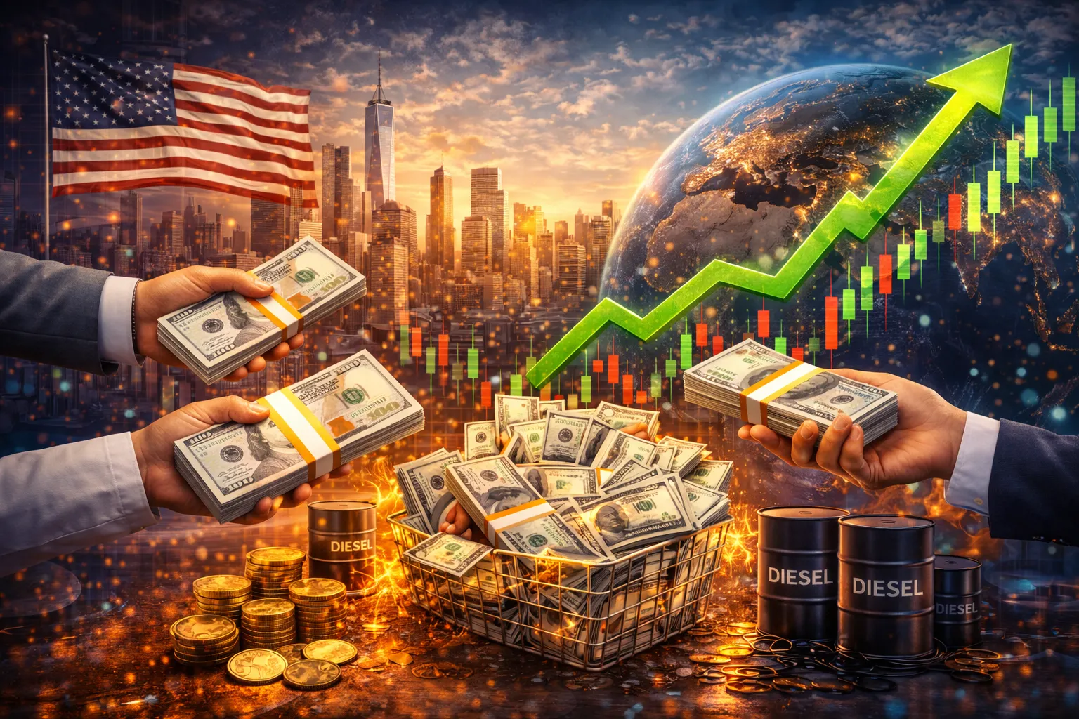أسواق المال تظهر أقوى طلب أجنبي على الدولار منذ أبريل 2025